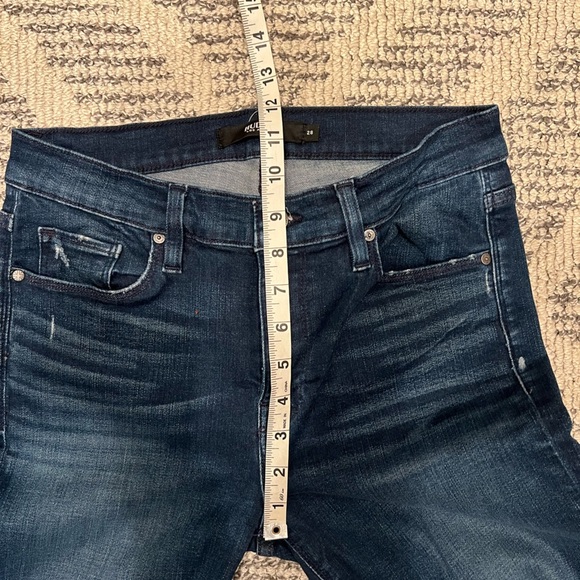 Hudson Nico mid rise supper skinny raw hem ankle jeans - Picture 11 of 15